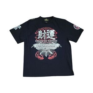 Vintage Y2K Akademiks Streetwear Shirt Driven By Fortune 3XL